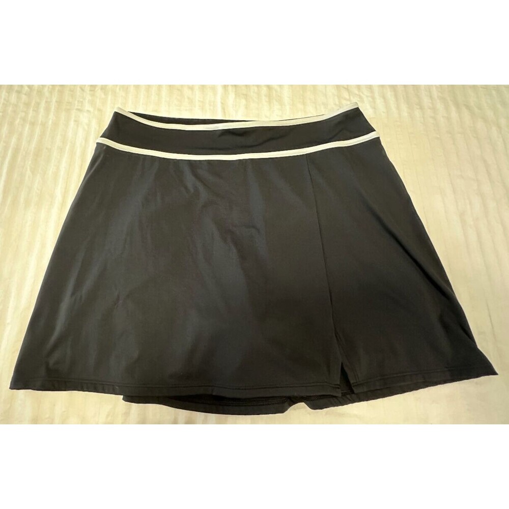 GILLY HICKS WOMENS PULL ON ATHLETIC SKIRT SKORT WITH BUILT SHORTS SIZE XL